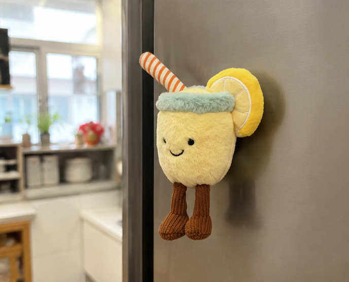 jofuly-plush-citrus-drink-fridge-magnet-light-yellow-5