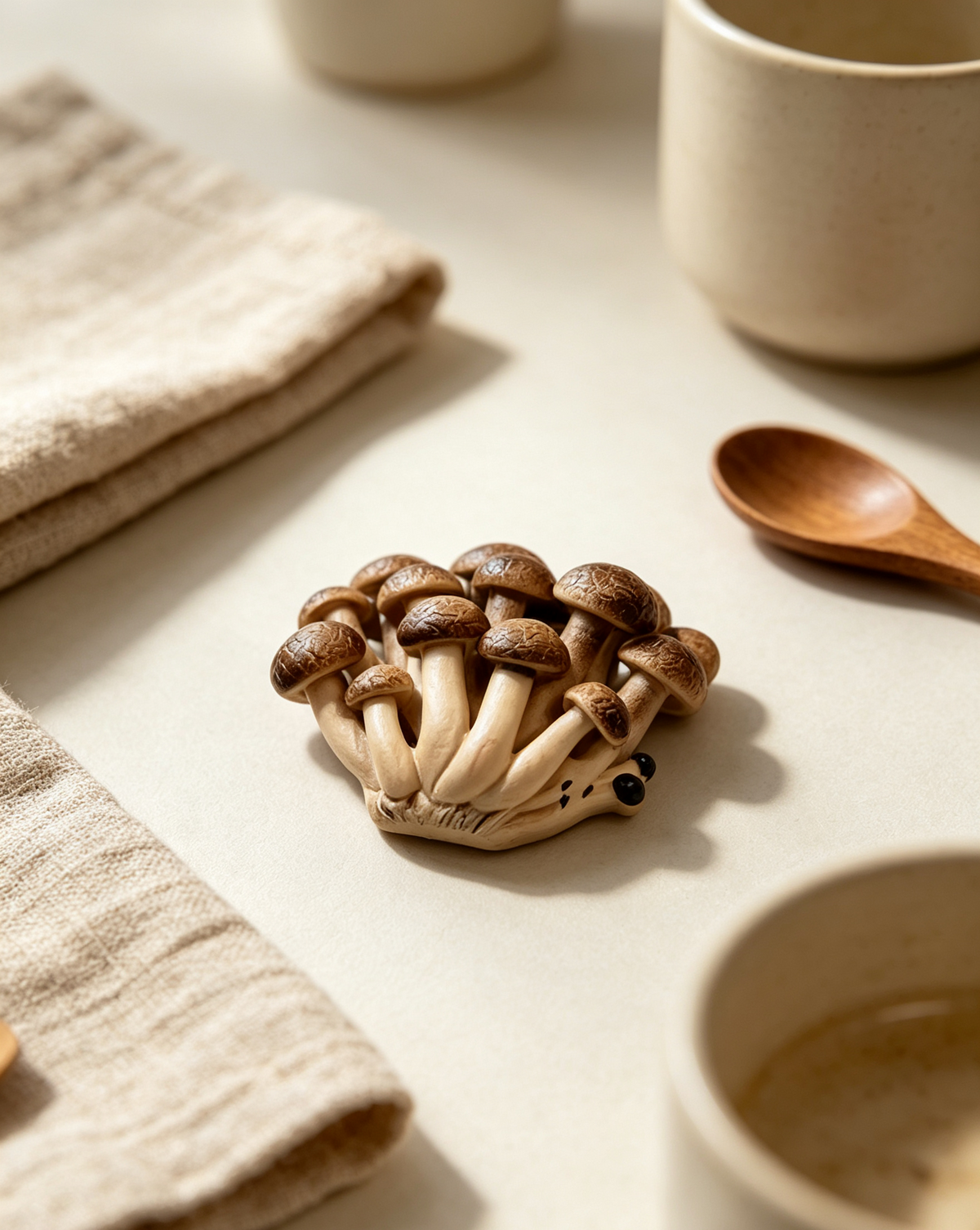 jofuly-resin-mushroom-cluster-fridge-magnet-brown-2